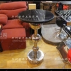 大理石吧高脚桌，发光桌