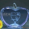 2014马年创意水晶苹果礼品，圣诞节平安夜礼品送情人