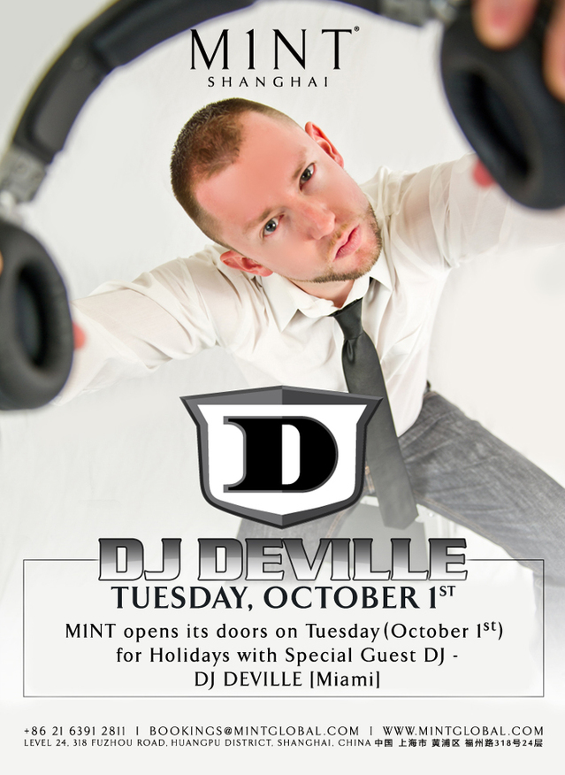 DJ DEVILLE at M1NT