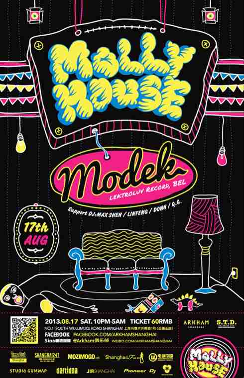 Molly House呈现Lektroluv Record/Modek