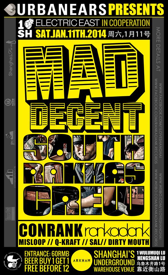 MAD DECENT's SOUTH RAKKAS CREW