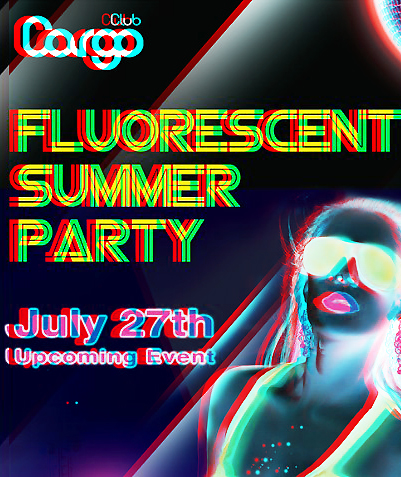 "Fluorescent Summer Party"夏日荧光派对