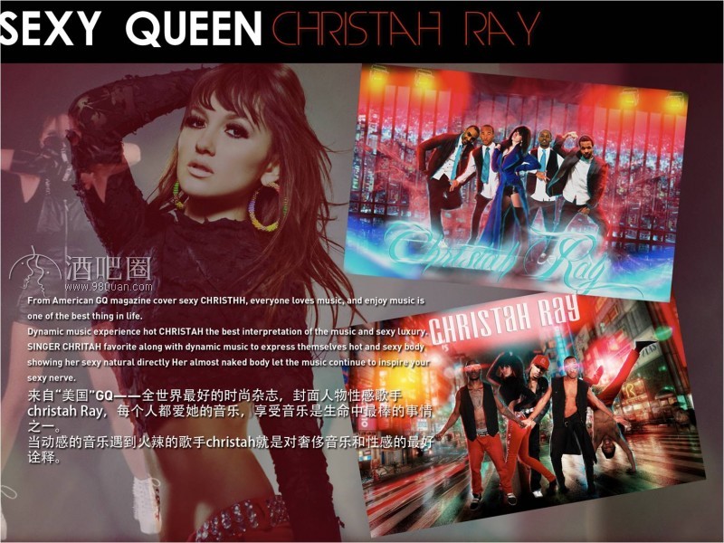 GQ封面女郎christah ray