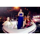 酒吧、夜场、时尚party美女模特