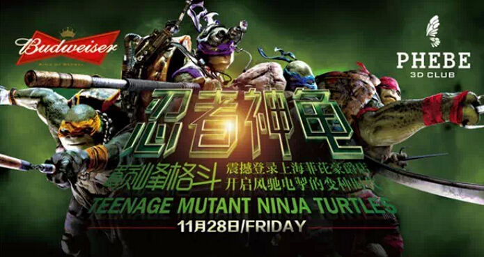 忍者神龟派对